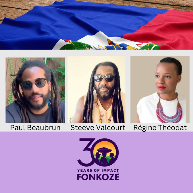Haitian Flag Day Artists Support Fonkoze