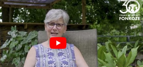 Carine Roenen, of Fonkoze Foundation in Haiti