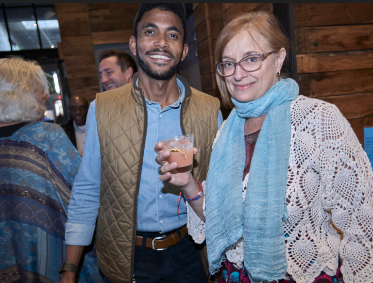Guests at the Fonkoze Friendraiser event in Washington DC.