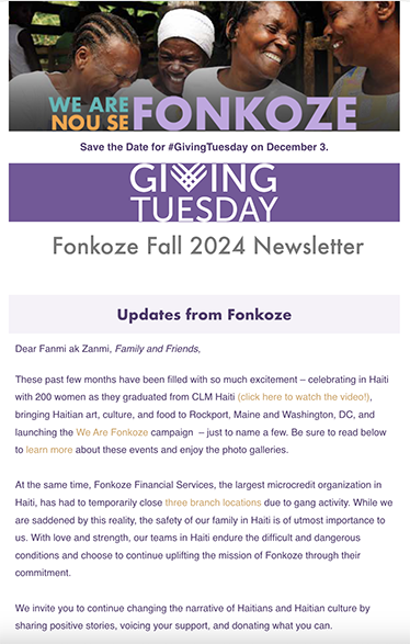 Newsletter November 2024